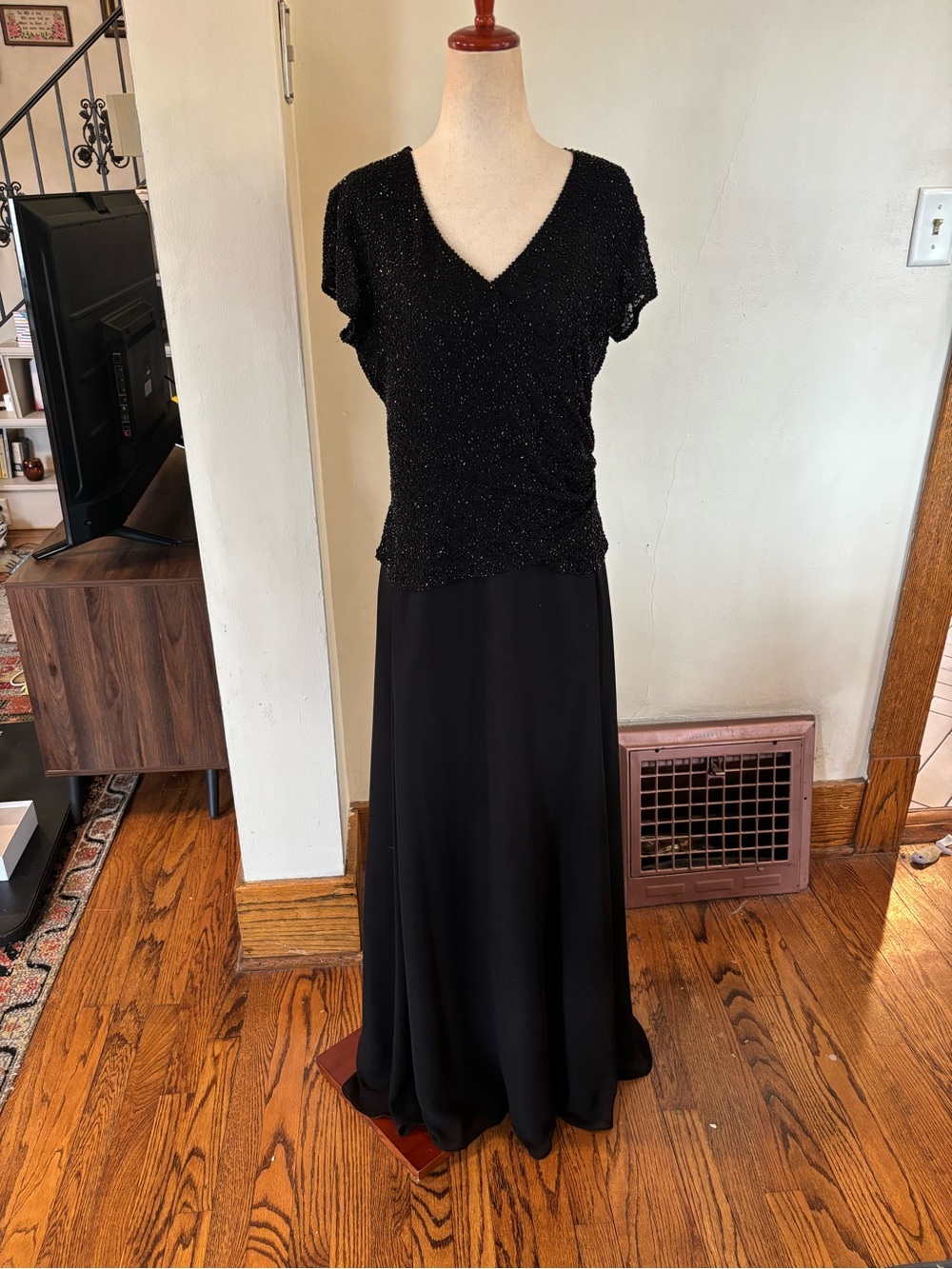 JKARA beaded dress Size 10 Mother of the Bride